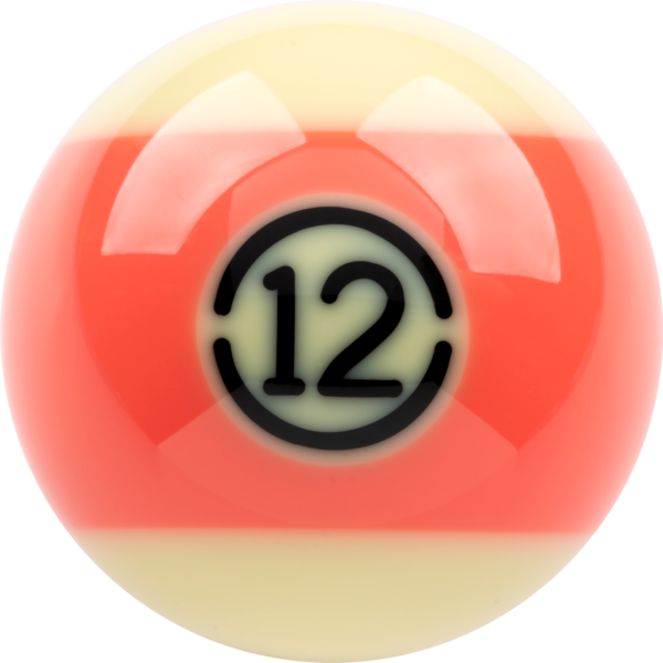 Aramith Tournament TV Replacement Ball – #12 | Golden Break Billiards